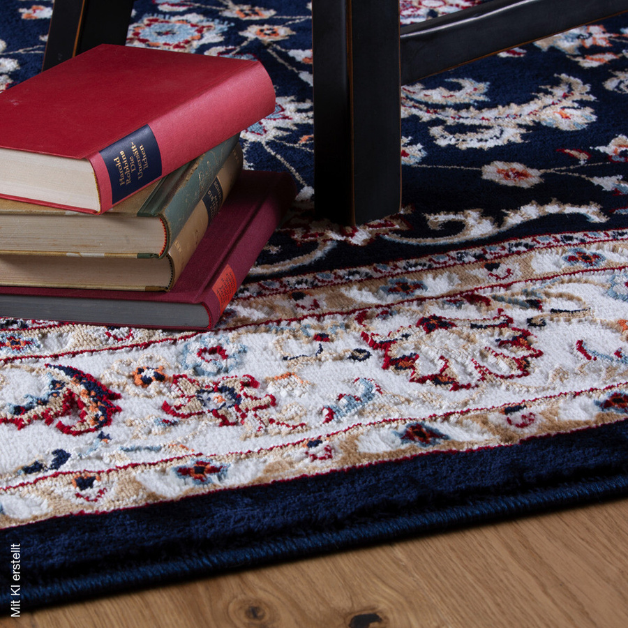 Obsession Teppich My Isfahan in Navy Blau, maschinengefertigt, B/L: 200 x 290 cm - Bild 6
