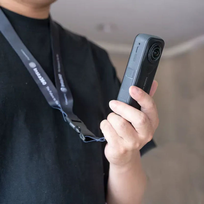 Insta360 Anti-Verlust-Trageband für X5 X4 X3 in Schwarz mit 1/4-Zoll-Schraube - Bild 5