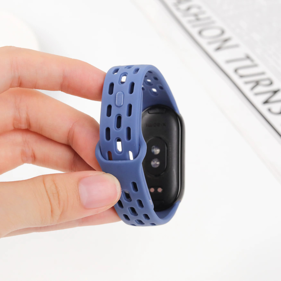 RMUTANE Uhrenarmband Silikon, Xiaomi Mi Band 10 9 8, Unisex - Bild 2