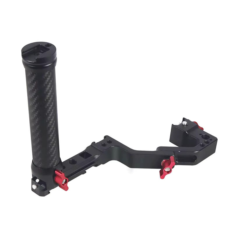 DJI Einstellbarer Seiten-Hebehandgriff mit Schnellschalter und Schienenklemme für DJI Ronin RS2, RS3 und RS4 PRO in Schwarz - Bild 3