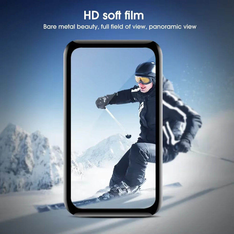 Schutzfolie für Huawei Band 11/11 Pro, Silikon, Schwarz - Bild 5