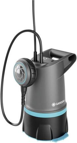 Gardena 09018-47 Tauchpumpe in Grau mit 20000 l/h Förderleistung und 9m Förderhöhe - Bild 1