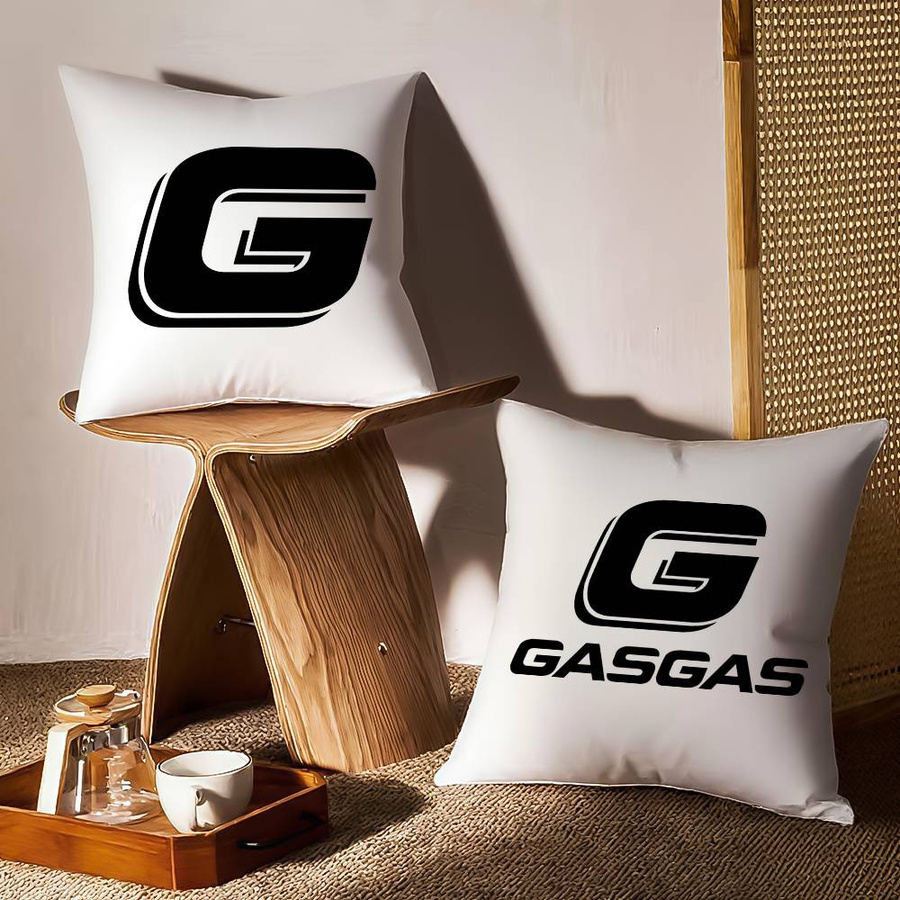 Gasgas Motorrad Kissenbezug mit Druck für Wohnzimmer und Schlafzimmer, Multicolor, B/B/H: 18 x 18 x 18 cm - Bild 5