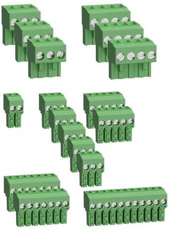 Schneider Electric TM172ASCTB42 Steckverbinder-Set in Grün - Bild 1