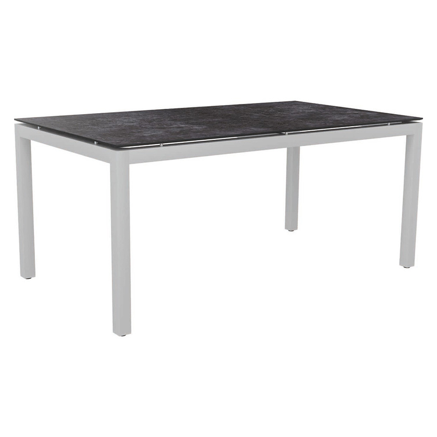 Stern Tischgestell Classic aus Aluminium in Weiß, B/T: 160 x 90 cm - Bild 1