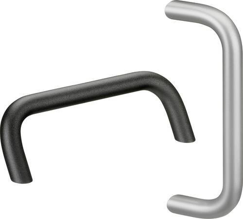 Rohde Maschinengriff M1-20.R250.14 aus Aluminium in Schwarz Matt, 2er-Set, L: 270 mm, B: 20 mm, H: 70 mm - Bild 1
