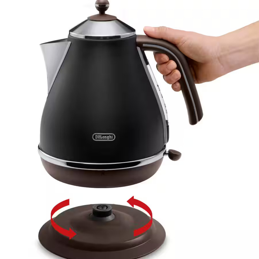 De'Longhi Icona Vintage Wasserkocher Black Velvet, 1,7 l - Bild 8
