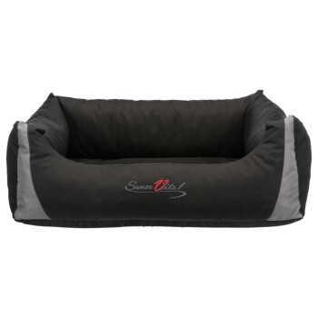 Trixie Hundebett Samoa Vital in Schwarz mit orthopädischem Schaumstoff und abnehmbarem Bezug, B/T/H: 100 x 80 x 30 cm - Bild 2