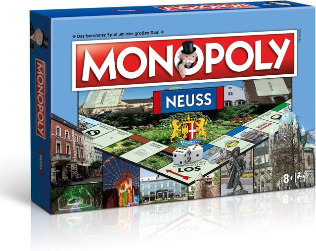 Hasbro Monopoly Neuss City Edition, Stadtedition, Brettspiel, ab 8 Jahren - Bild 1