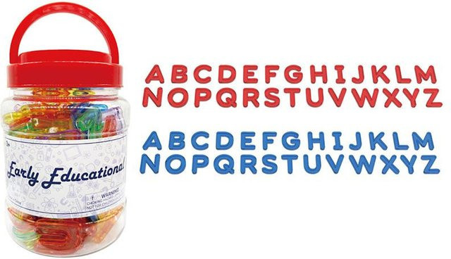 Kidsly Montessori Regenbogen-Alphabet, Zählbär, Lernspielzeug, transparente Buchstaben, Matching-Spiel - Bild 1