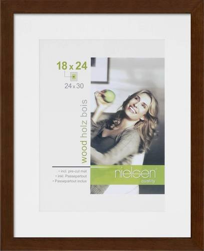 Nielsen Design 8988009 Bilder Wechselrahmen aus Holz in Braun, B/H: 24 x 30 cm - Bild 1