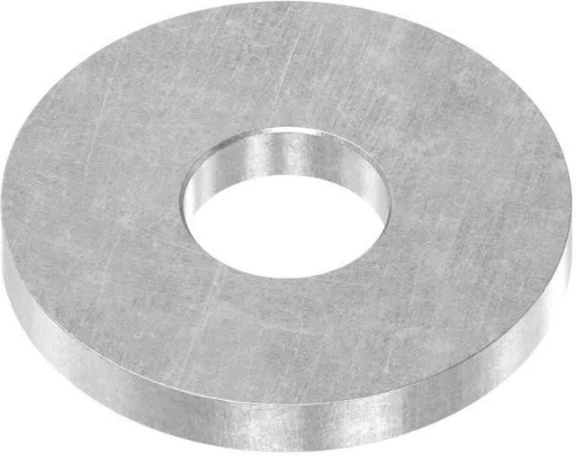 FeNau Rundstahl aus Edelstahl in Silber mit Bohrung Ø 12,2 mm, Durchmesser: 33,7 mm, Wandstärke: 4 mm - Bild 1