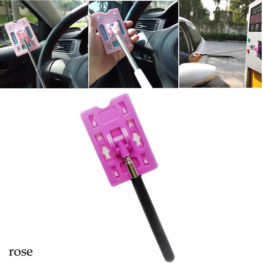 NIGHTKIST Touch N Go Mautkartenhalter mit verstellbarer Länge und Verriegelungssystem - Bild 3