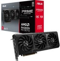 Asus Radeon RX 9070 PRIME GAMING OC Grafikkarte in Schwarz und Grau mit DisplayPort und HDMI - Bild 1
