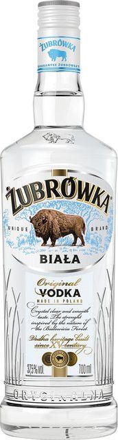 Zubrowka Biala Vodka, Polen, 37,5% Vol., 0,7 l - Bild 1