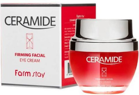 Farmstay Ceramide Gesichts- und Augencreme, 50 ml, mit Niacinamid - Bild 1