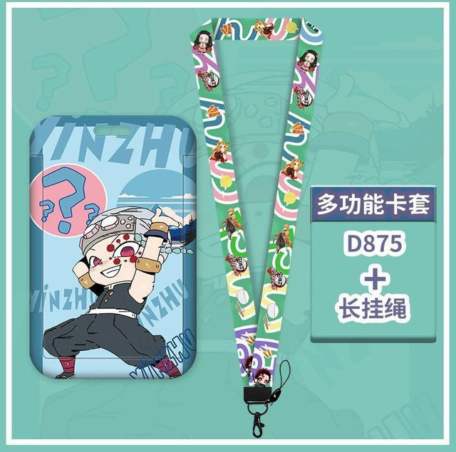 Discover Intime Anime Lanyard als Schlüsselanhänger und Ausweishalter in Multicolour - Bild 1