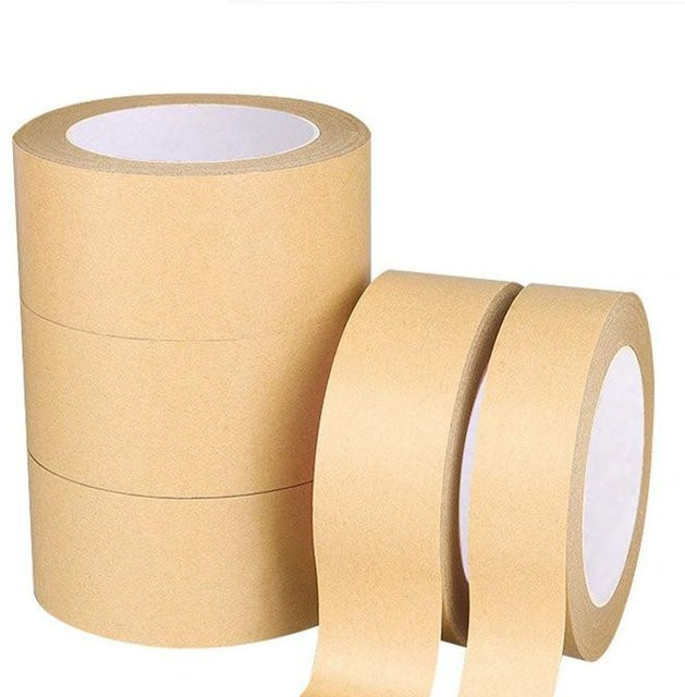 Selbstklebendes braunes Kraftpapierband zur wasserfreien Aktivierung für sichere Verpackungen - Bild 1