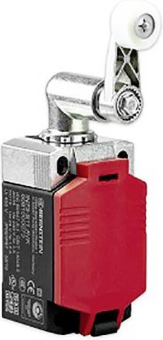 BERNSTEIN Positionsschalter IN73-V11 AHK 6081000067 mit Schwenkhebel in Rot, 240 V/AC und 24 V/DC 5A, IP66 und IP67 Schutzart - Bild 1