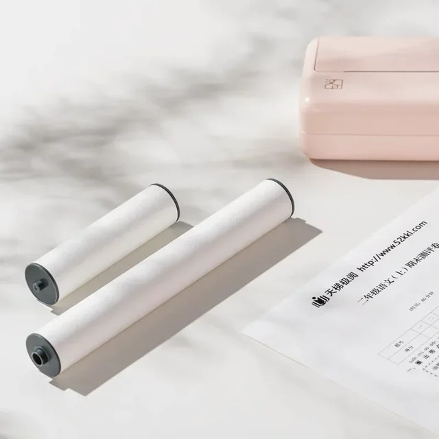 2 Rollen HPRT MT810 Thermopapier für mobile A4 Thermodrucker, weiß, 110mm oder 210mm Breite - Bild 1
