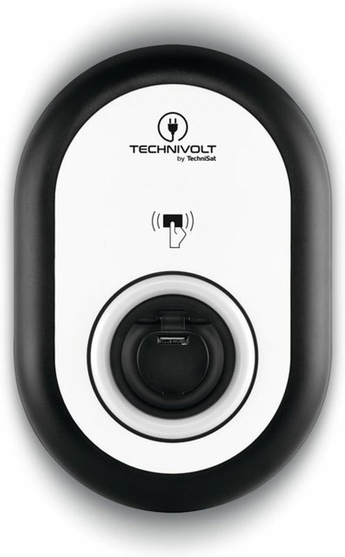 TECHNIVOLT Wallbox Ladestation mit RFID in Weiß - Bild 2