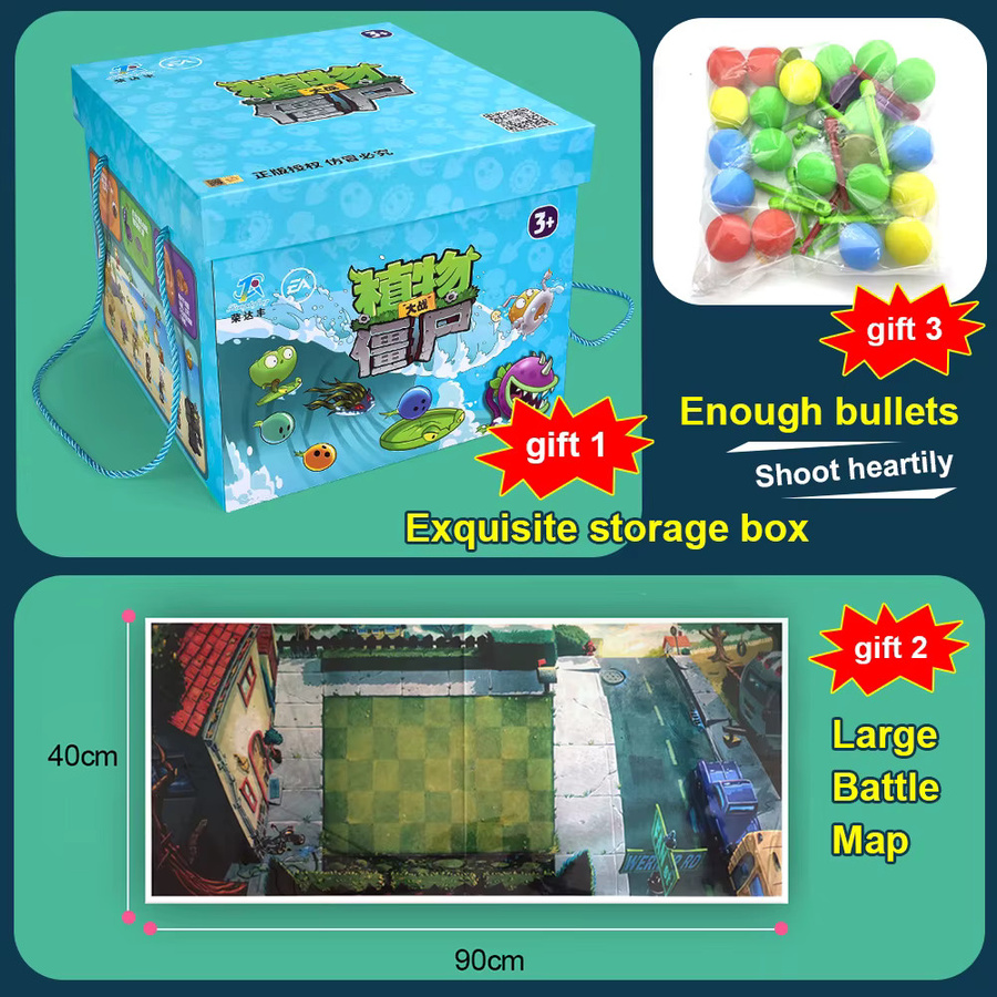 Hot Toys Plants vs. Zombies Pea Shooter, Actionfigur, Set / Bundle - Bild 3
