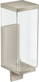 Hansgrohe Axor Uni Rectangular Seifenspender aus Glas für die Wandmontage in Silber/Brushed Nickel - Bild 1