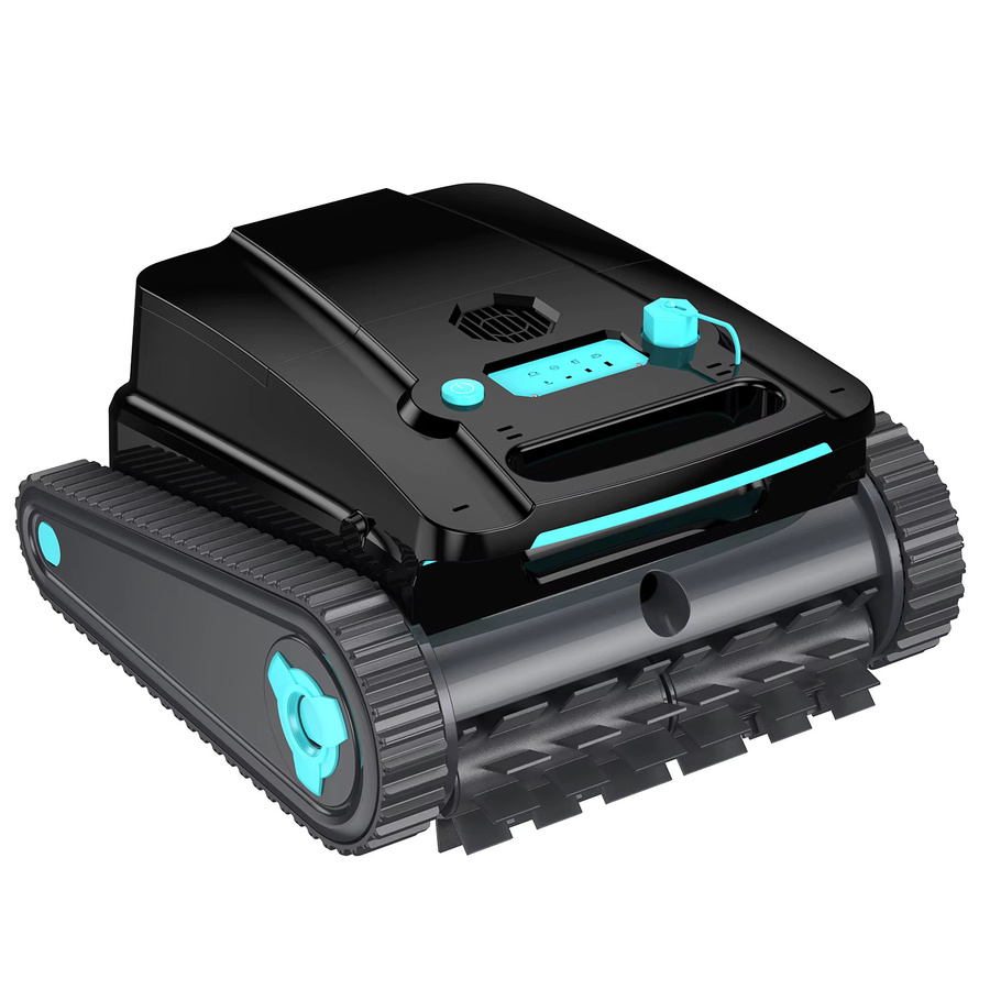 Vastorm H2 Roboter-Poolreiniger in Schwarz mit 120 Minuten Laufzeit für Wände und Wasserlinien - Bild 7