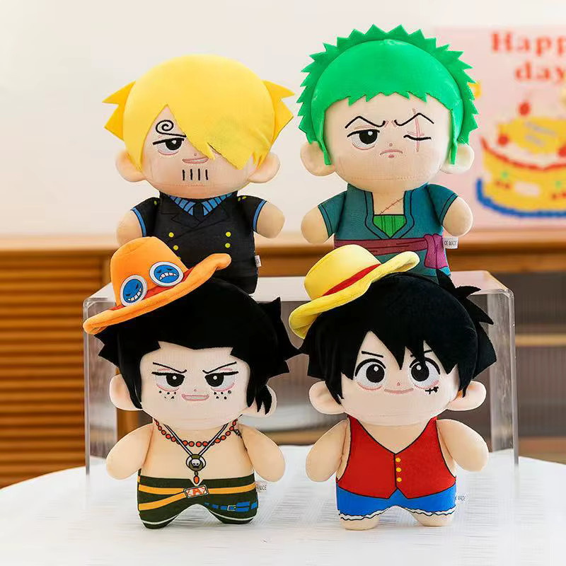 Bandai One Piece Luffy Shanzhi Ace Plüschtier, bunt/mehrfarbig - Bild 2