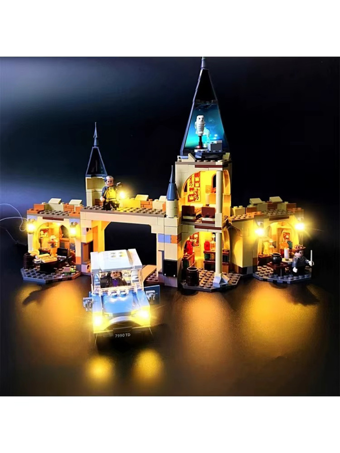 LED-Beleuchtungsset in Warmweiß für LEGO Hogwarts Whomping Willow 75953 (ohne Bausteine) - Bild 3