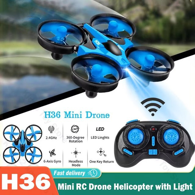 JJRC H36 Mini RC Drohne Hubschrauber, Quadcopter, ab 14 Jahren - Bild 1