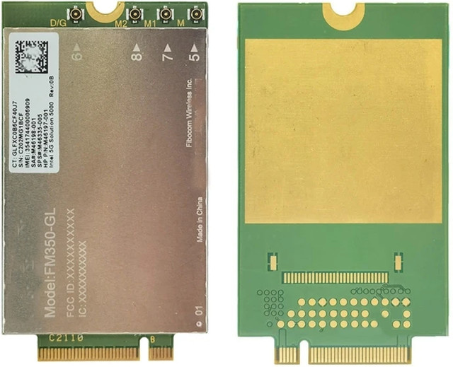 HP FM350-GL LTE und WCDMA WiFi Modul für HP x360 830 840 850 Modelle - Bild 1