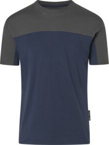 Kübler T-Shirt in Dunkelblau und Dunkelgrau Größe S - Bild 1