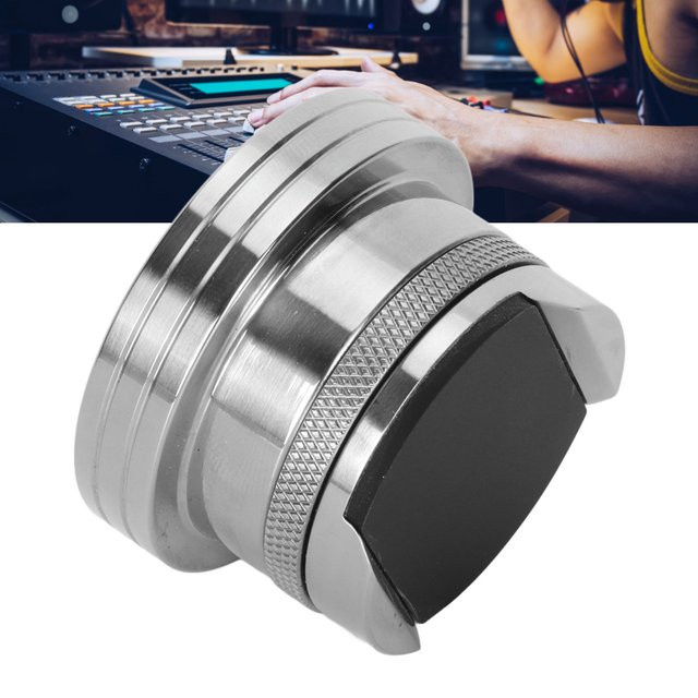 Qiilu Stromkabel-Stabilisator in Silber, höhenverstellbarer HiFi-Kabelständer mit Vibrationsdämpfung für Verstärker, 30–42 mm - Bild 1