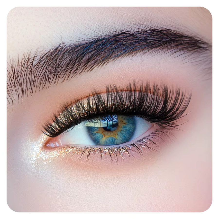 ANNAFRIS Wimpern Cluster Mix 10-18mm, Faux Nerz, Natürlich - Bild 2