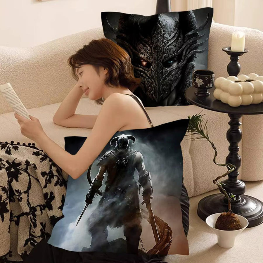 Kissenbezug The Elder Scrolls V: Skyrim Potdemiel Design für Sofa und Dekoration, 45 x 45 cm - Bild 4