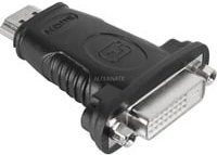 Goobay Adapter DVI-D auf HDMI in Schwarz - Bild 1