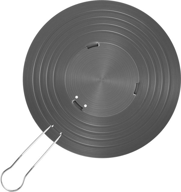 Willstar Diffusorplatte für Gasherde aus Aluminiumlegierung, rund, silber/grau - Bild 1