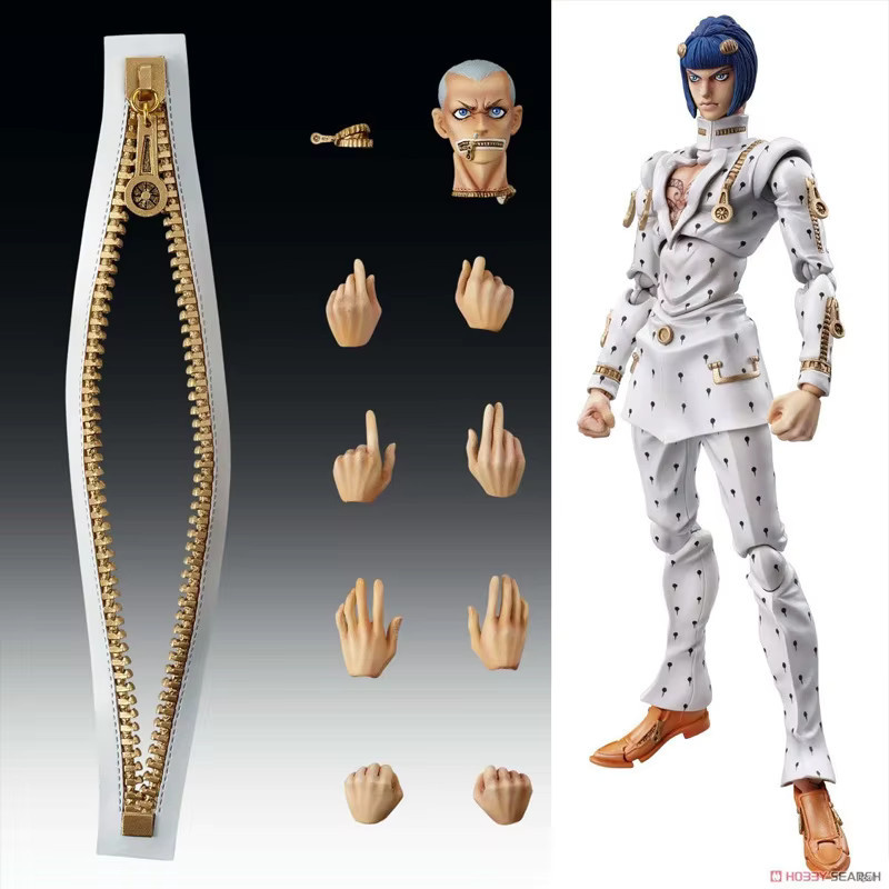 Bandai JoJo's Bizarre Adventure Bruno Buccellati, Actionfigur, beweglich - Bild 2