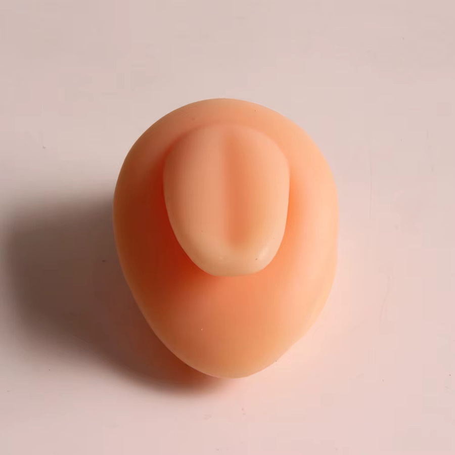 Silikon Menschliche Zunge Nabel Modell Simulation, Unisex - Bild 2
