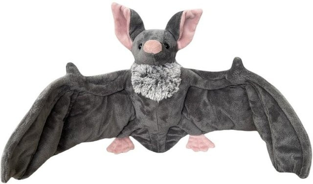 Binchi Fitness Fledermaus Kuscheltier, Grau, ab 14 Jahren - Bild 1