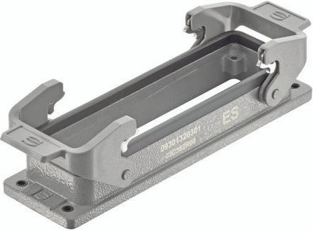 HARTING Anbaugehäuse 09 30 132 0301 in Grau aus Aluminium - Bild 1