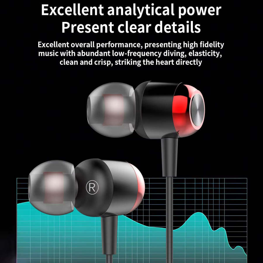 EARDECO HiFi Kopfhörer mit Mikrofon, USB-C und 3,5 mm Klinke, Schwarz, für Samsung Galaxy S25 S24 S23 S22 Ultra - Bild 2