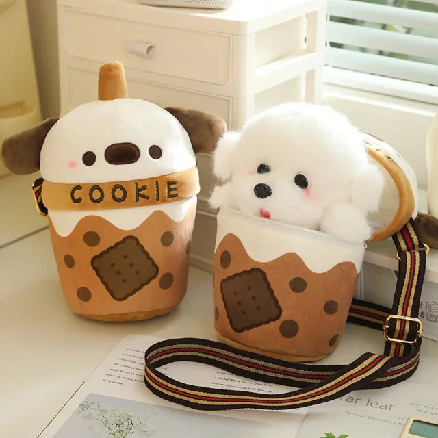 Kawaii Plüsch Teetasse Hund, Plüschtier, Welpen Puppe - Bild 1