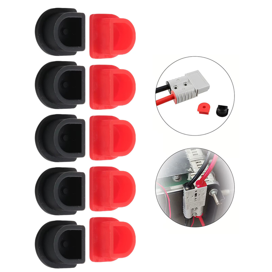 20 Stück VIBRATITE Anderson Stecker Kabel Kit mit wetterfester und staubdichter Kunststoff-Abdeckung und Dichtung - Bild 2