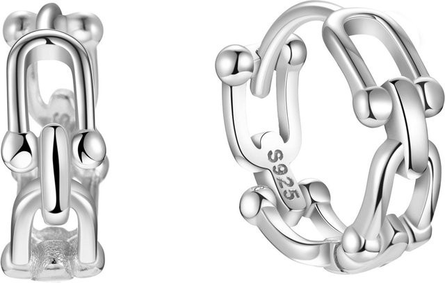 KAIYI Ohrringe, 925 Silber, Creolen, Damen - Bild 1