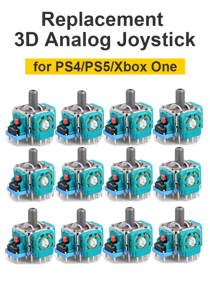 ALPS 3D-Joystick Ersatzteil für PS5 Slim Controller und PlayStation Gamepads in Multicolour - Bild 2