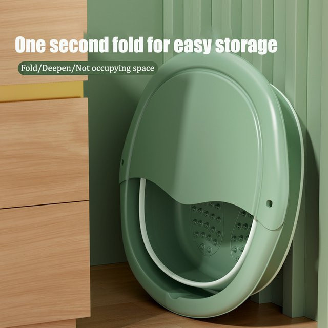 Faltbare Fußbad-Massagebadewanne, Unisex - Bild 1
