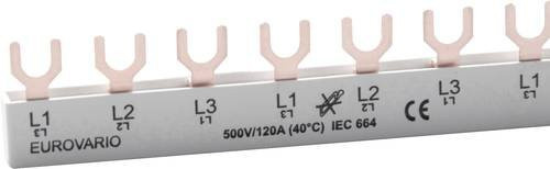 Doepke Phasenschiene EV-S G 3.11.120 in Silber, 10 mm², 63 A, 690 V - Bild 1
