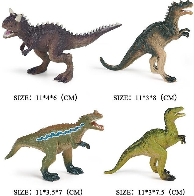 Oenux Dinosaurier Actionfiguren 4-teiliges Set ab 3-6 Jahren - Bild 1